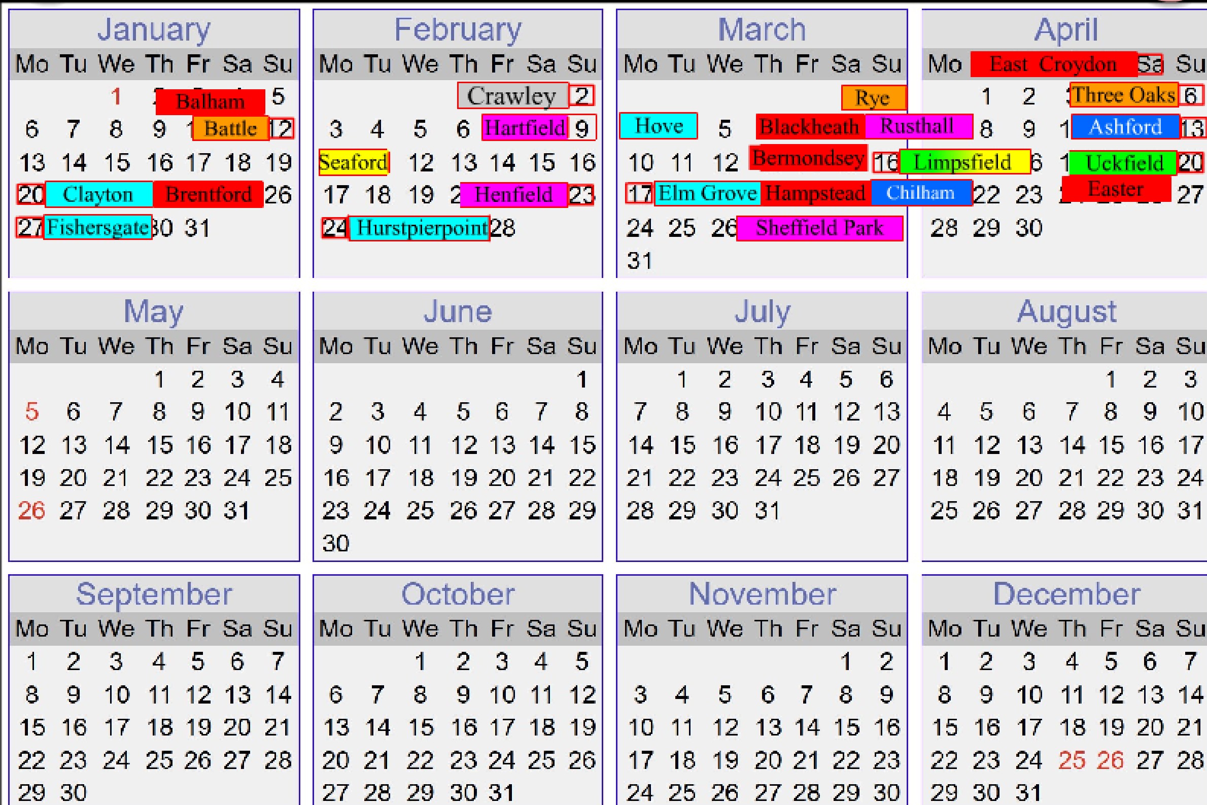 calendar 2025